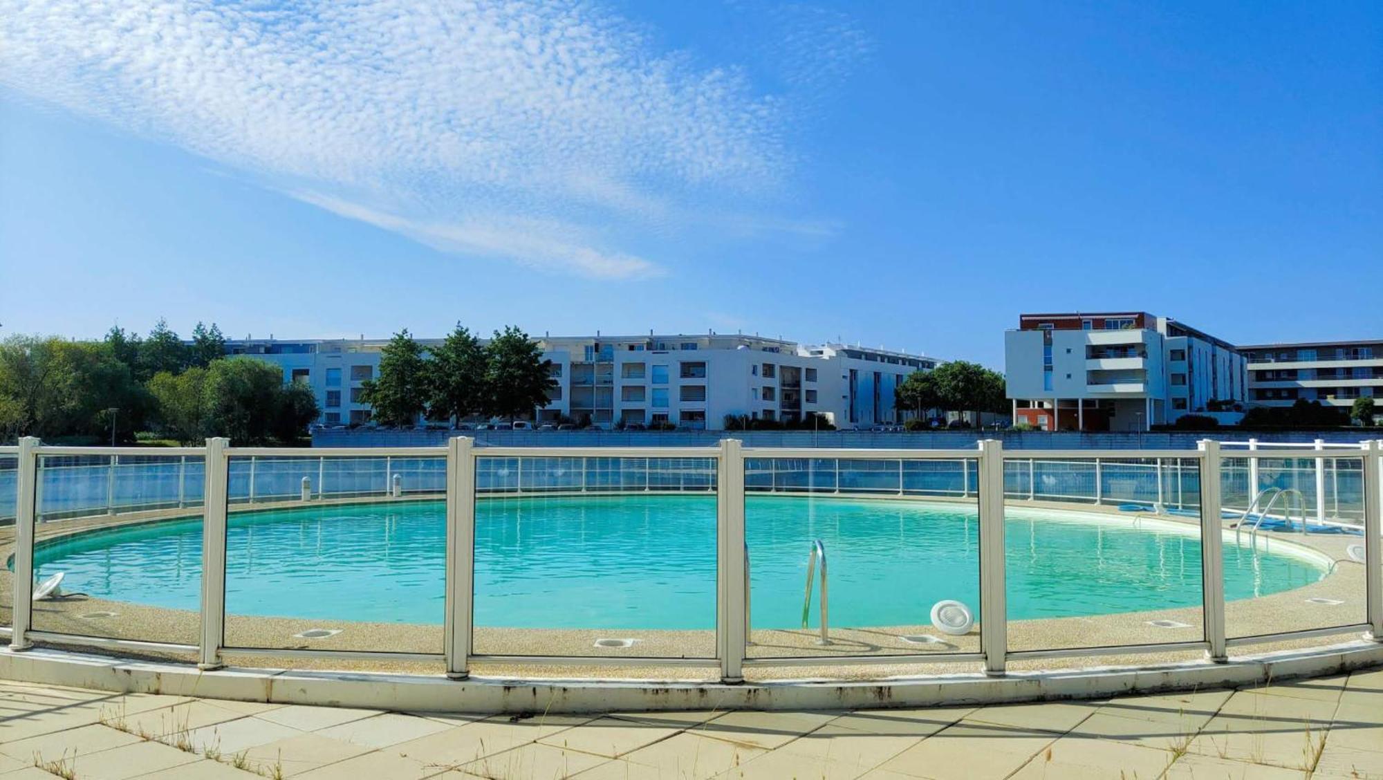 Charmant T2 Avec Piscine Vue Lac Aux Minimes La Rochelle 라로셸 외부 사진